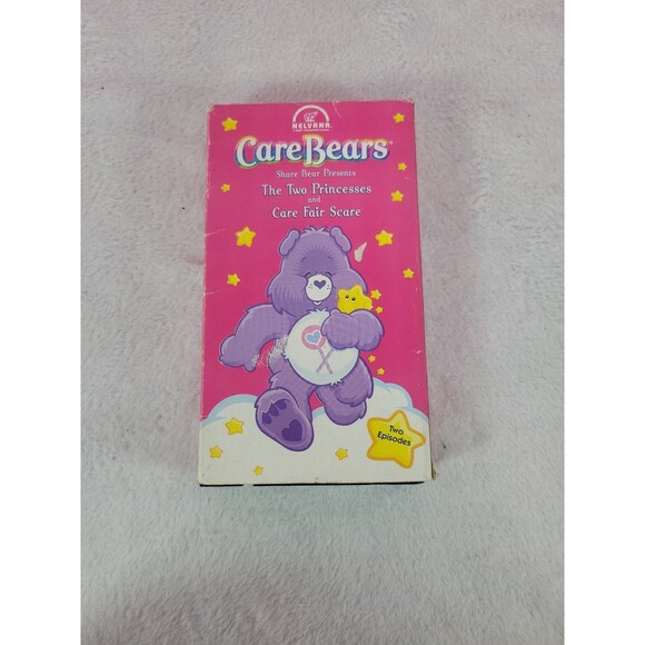 CareBears Share Bear Presents The Two Princesses and Care Fair Scare (VHS, 2002) - Picture 1 of 8